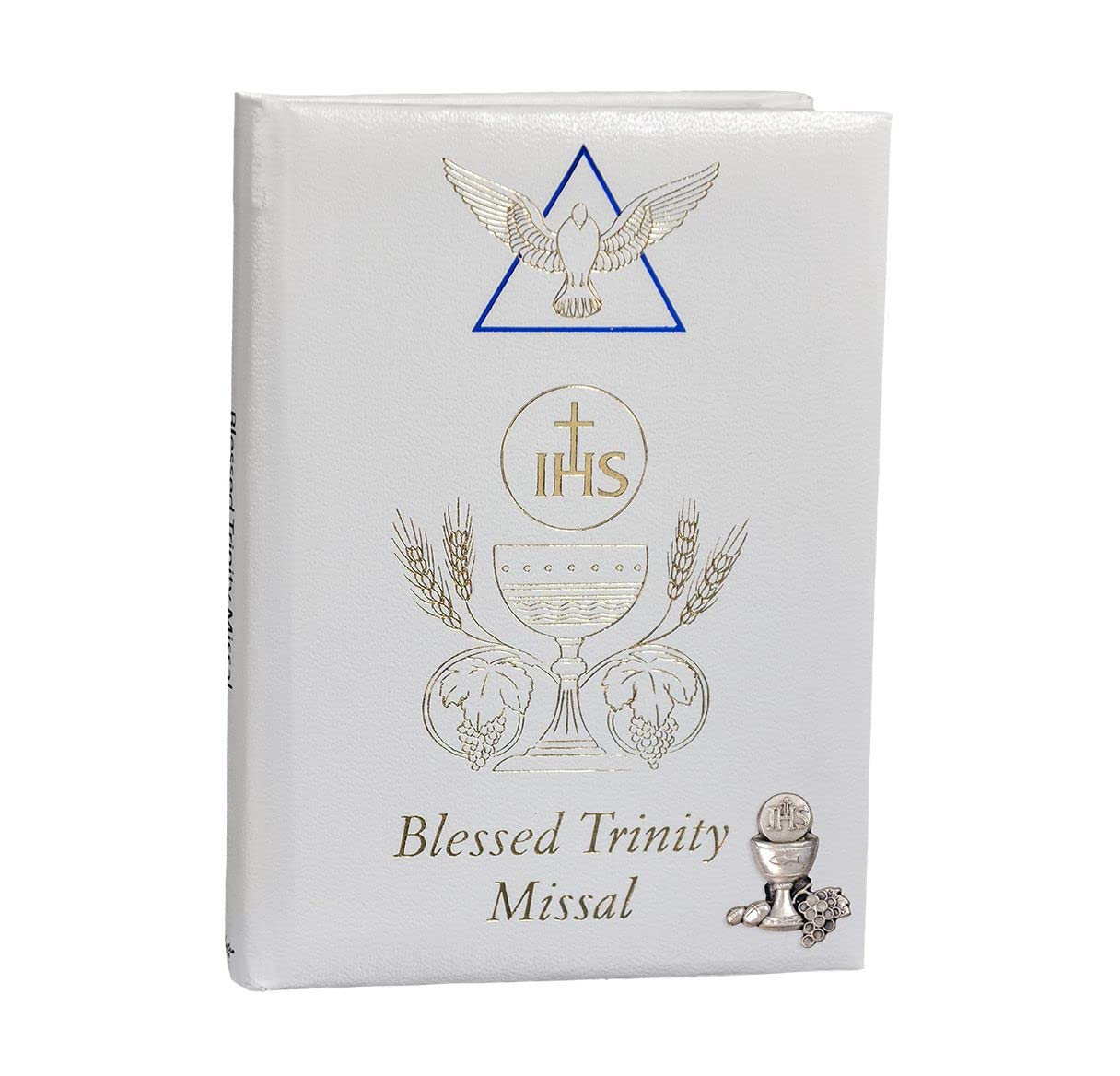 WHITE "BLESSED TRINITY" MISSAL, # 6375