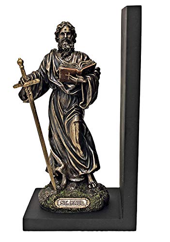 9.5" St. Paul Book End, Cold Cast Bronze, # 49469