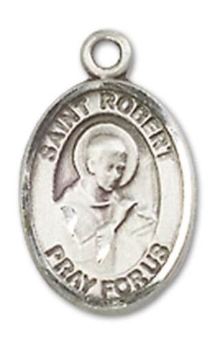 Fine Pewter Charm Medal, 1/2", St. Robert Bellarmine, Your Choice of Chain, # 10404