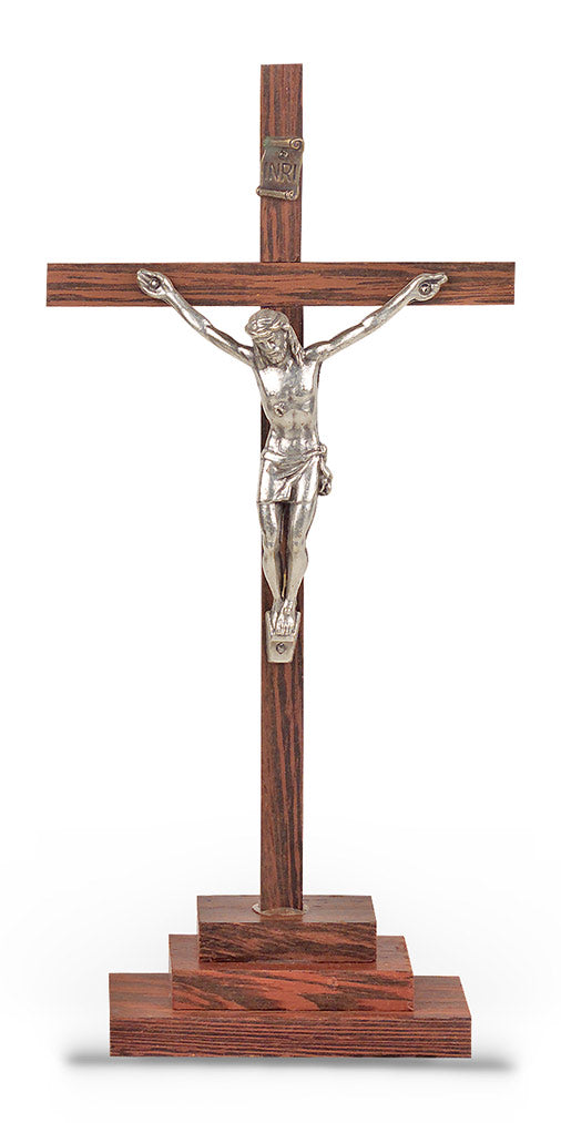 7" Italian Standing Crucifix # 1341
