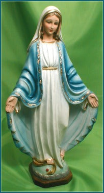 Our Lady of Grace Statue - 13" Made in Italy., 14618