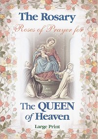 Roses of Prayer for the Queen of Heaven, Large Print, 10-Pack, # 1700