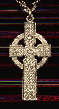 Kilklispeen Celtic Cross, 14kt Gold Filled, 1-3/8", Your Choice of Chain, # 18228