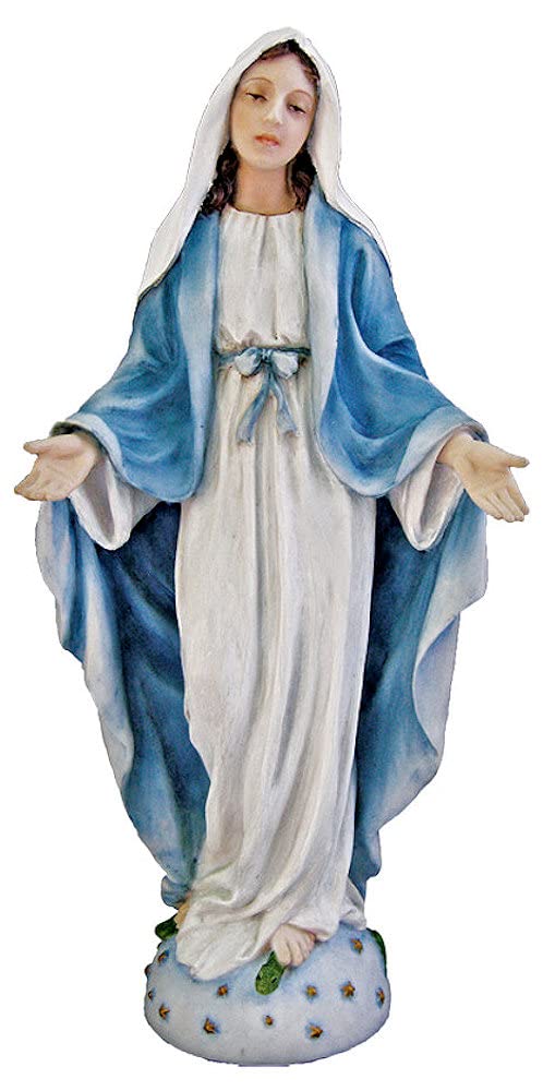 8" O.L. Grace Statue, Full Color Resin # 17758