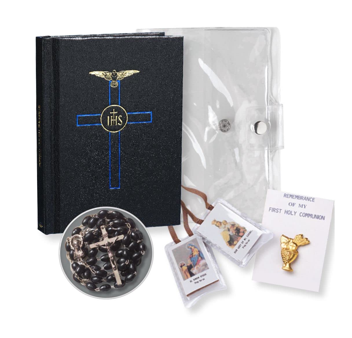 BOY'S FIRST COMMUNION 5 PIECE GIFT SET, # 6406