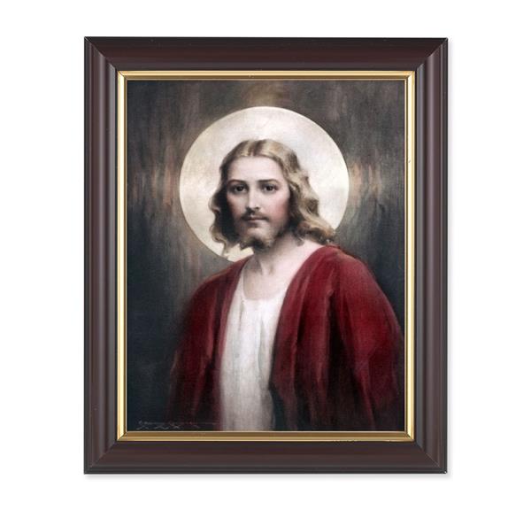 Chambers: Confide in Me, 10"x12", Classic Fluted Walnut Finished Frame, Italian Print Under Glass # 26331