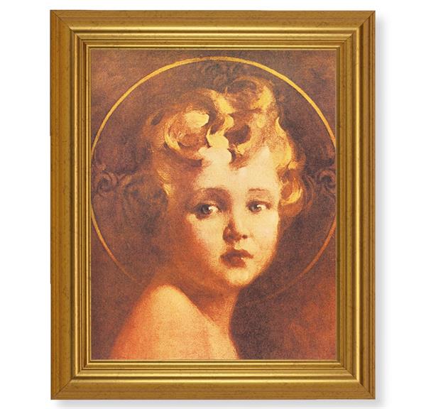 Chambers: Light of The World, 10"x12" Gold-Leaf Finished Classic Frame, Italian Print on Artboard # 27149