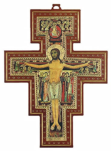 11" San Damian Crucifix, Great detail, # 67817