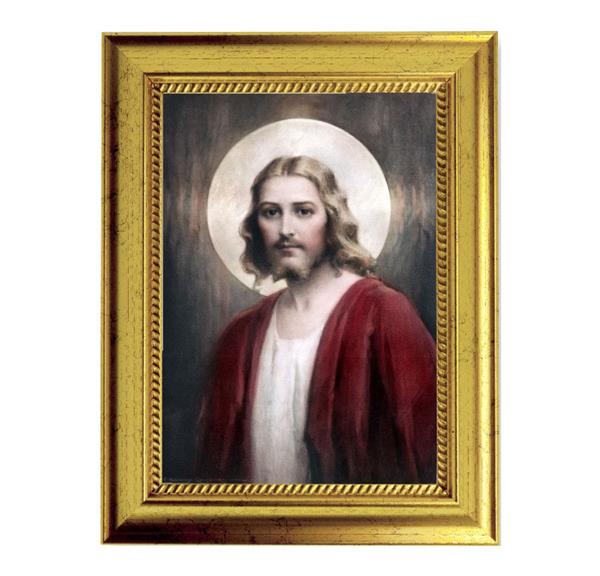Chambers: Confide in Me 6-3/4"x8-3/4 Antique Gold Frame with Rope Detail Lip, Textured # 28000