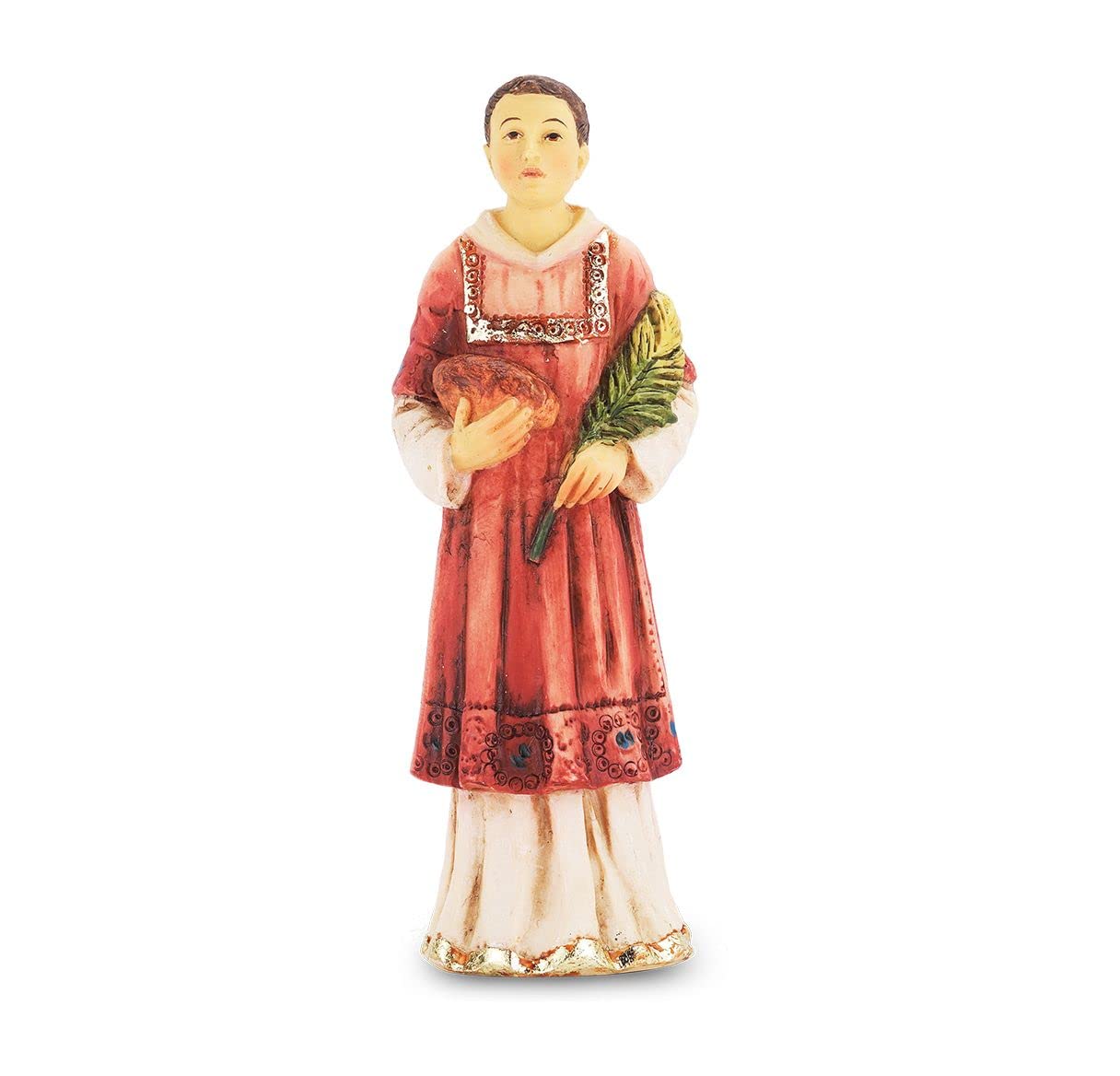 4" Full Color Resin Statue, St. Stephen, # 6480