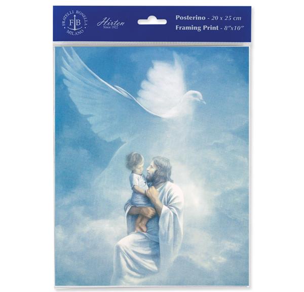 Christ Welcoming a Child Home 8"x10" Italian Prints, 3-Count Value Pack # 29840