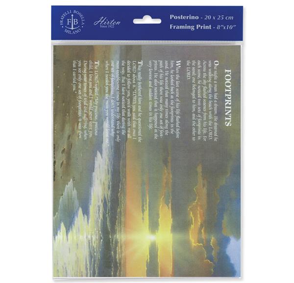 Footprints 8"x10" Italian Prints, 3-Count Value Pack # 29842