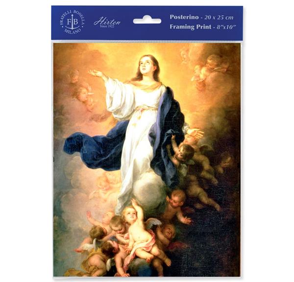 Immaculate Conception 8"x10" Italian Prints, 3-Count Value Pack # 29956