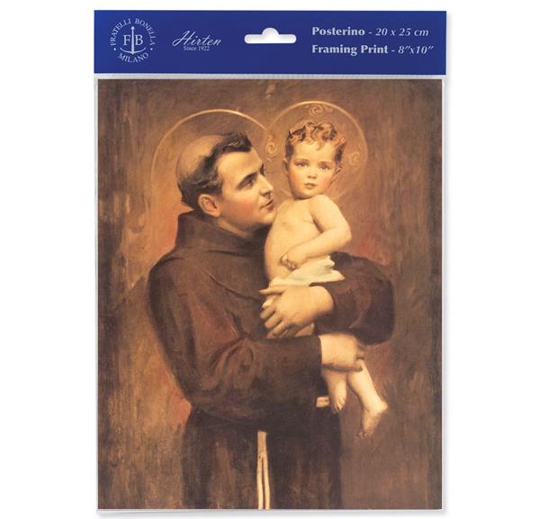 Chambers: St. Anthony with Child Jesus 8"x10" Italian Prints, 3-Count Value Pack # 29964