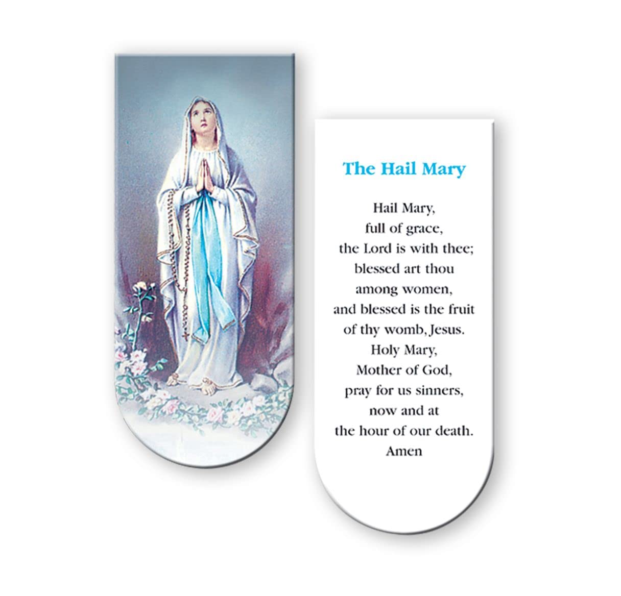 Magnetic Bookmark, 3", Hail Mary, 10-Pack, # 70354