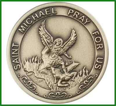 Visor Clip, Bronze Oxide Finish, St. Michael, 1-1/4", # 45757