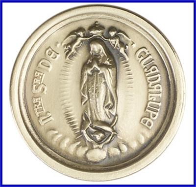Visor Clip, Bronze Oxide Finish, O.L. Guadalupe, 1-1/8" wide, 45832