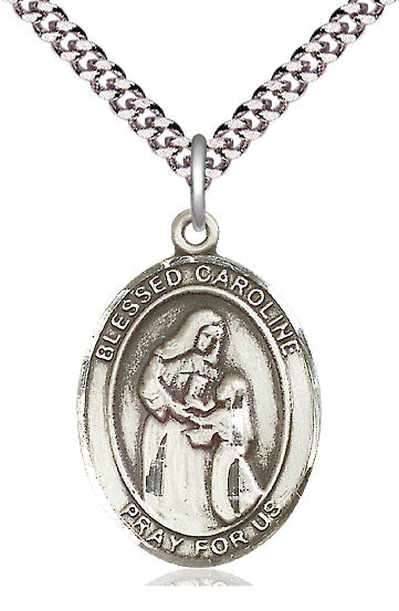 Blessed Caroline Gerhardinger Medal in Fine Pewter, 1" tall, Your Choice of Chain, # 4904