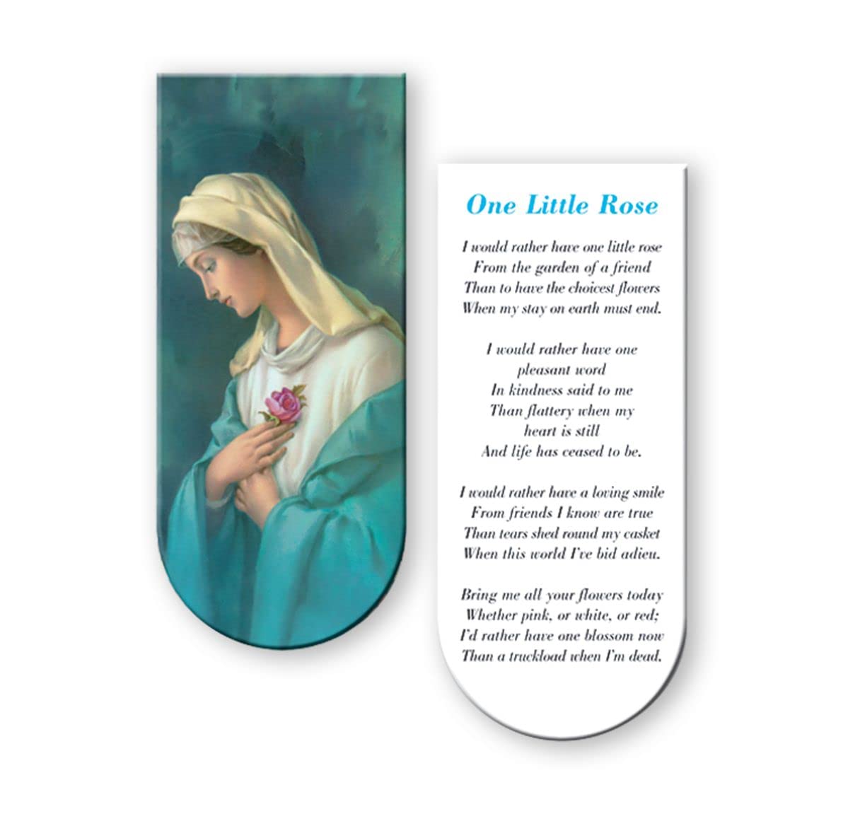 Magnetic Bookmark, 3", Mystical Rose, 10-Pack, # 96214