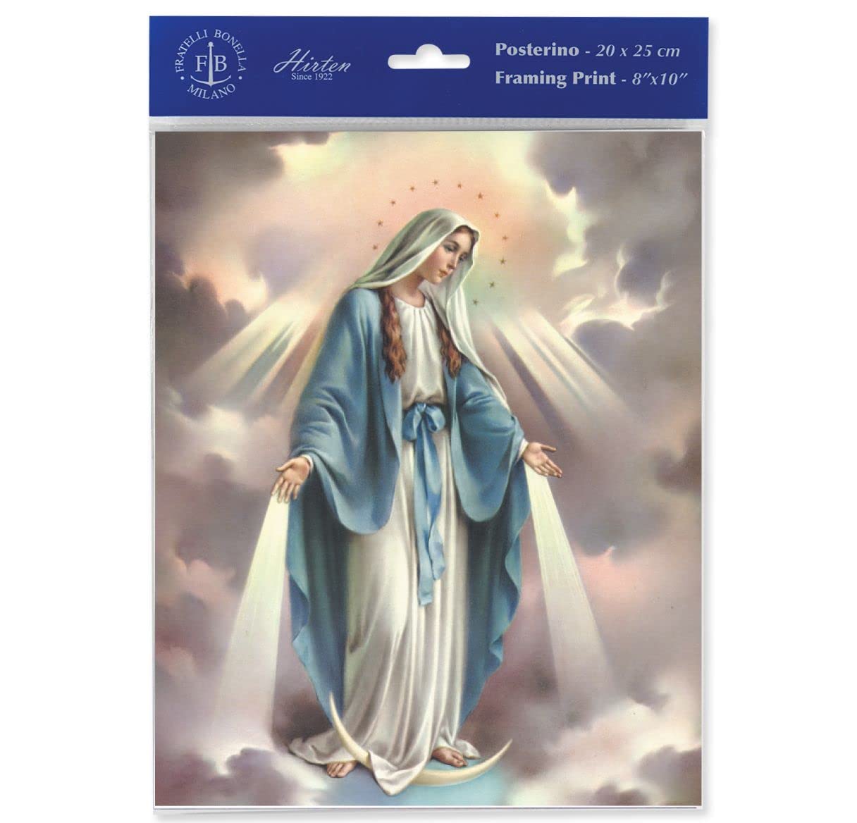 8"x10" Italian Print, Our Lady of Grace, 3-Pack, # 63911