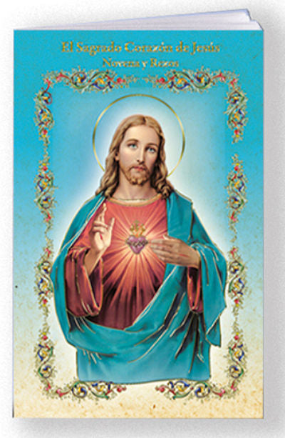 El Sagrado Corazon de Jesus, Novena e Rezos, 10-pack, # 55459