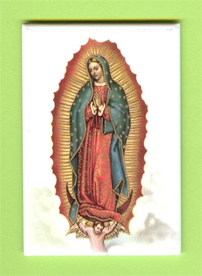 Magnet, 2-1/8" x 3-1/8", Our Lady of Guadalupe, 10-Pack, # 59558