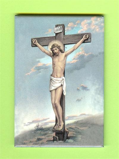 Magnet, 2-1/8" x 3-1/8", Crucifixion, 10-Pack, # 59560