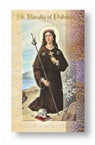 St. Rosalia Palermo Folding Prayer Card, # 60311