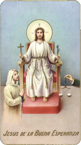 Italian Paper Holy Cards, 2"x4", Blank Back, Christ the King, 100-Pack, # 6100