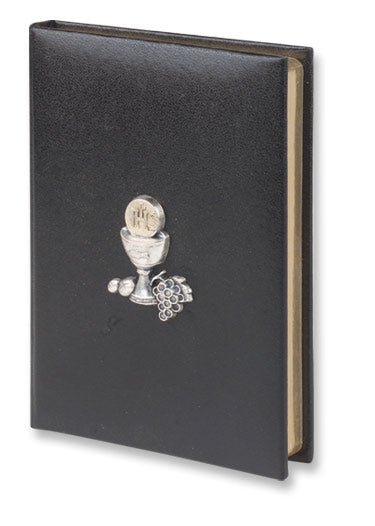 Black Padded Leatherette "BLESSED TRINITY" MISSAL, # 6379