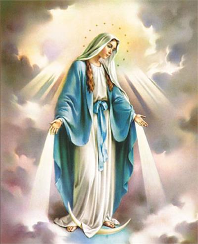 8"x10" Italian Print, Our Lady of Grace, 3-Pack, # 63911
