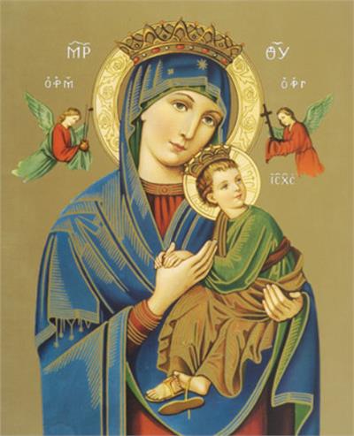 8"x10" Italian Print, Our Lady of Perpetual Help, 3-Pack, # 63914