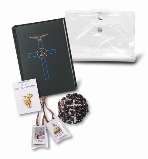 BOY'S FIRST COMMUNION 5 PIECE GIFT SET, # 6406