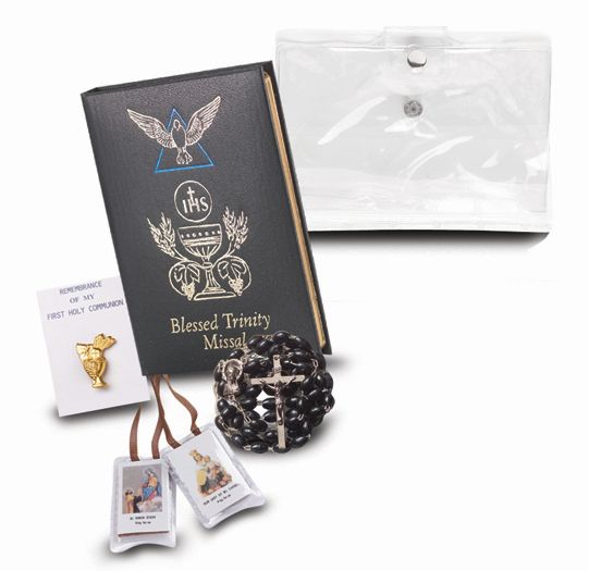 BOY'S FIRST COMMUNION 5 PIECE GIFT SET, # 6410