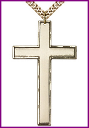 1-3/4" Cross, 14kt Gold Filled, Your Choice of Chain, # 64247