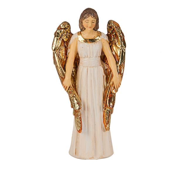 4" Full Color Resin Statue, Guardian Angel, # 6464