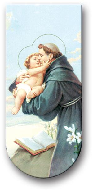 Magnetic Bookmark, 3", St. Anthony, 10-Pack, # 70357|