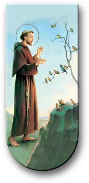 Magnetic Bookmark, 3", St. Francis, 10-Pack, # 70359|
