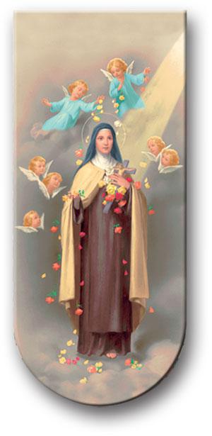 Magnetic Bookmark, 3", St. Therese Lisieux, 10-Pack, # 70362|