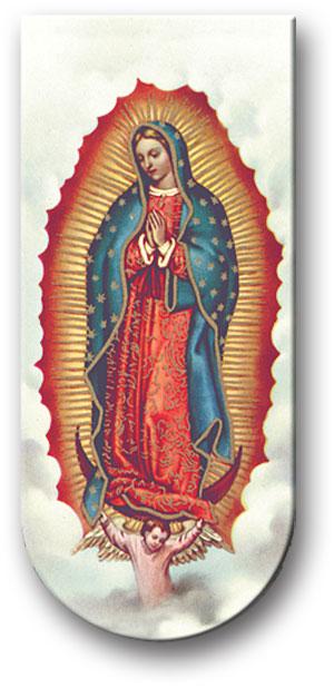 Magnetic Bookmark, 3", Our Lady of Guadalupe, 10-Pack, # 70364|