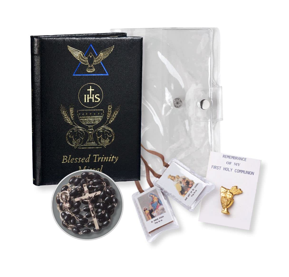 BOY'S FIRST COMMUNION 5 PIECE GIFT SET, # 6410