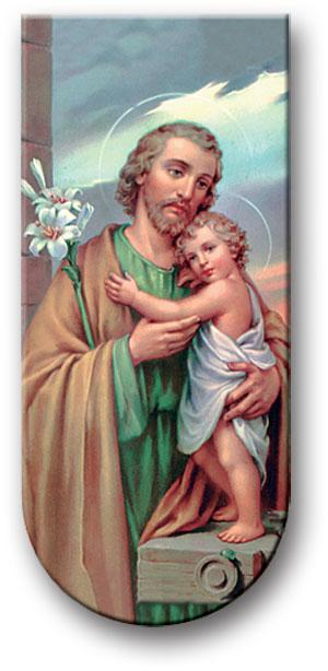 Magnetic Bookmark, 3", St. Joseph, 10-Pack, # 96216|