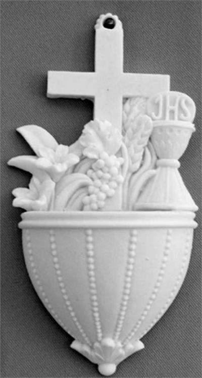 First Communion Holy Water Font, Made in Italy, 2-Count Value Pack, # 96436