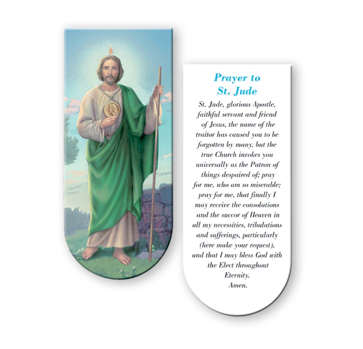 Magnetic Bookmark, 3", St. Jude, 10-Pack, # 96215