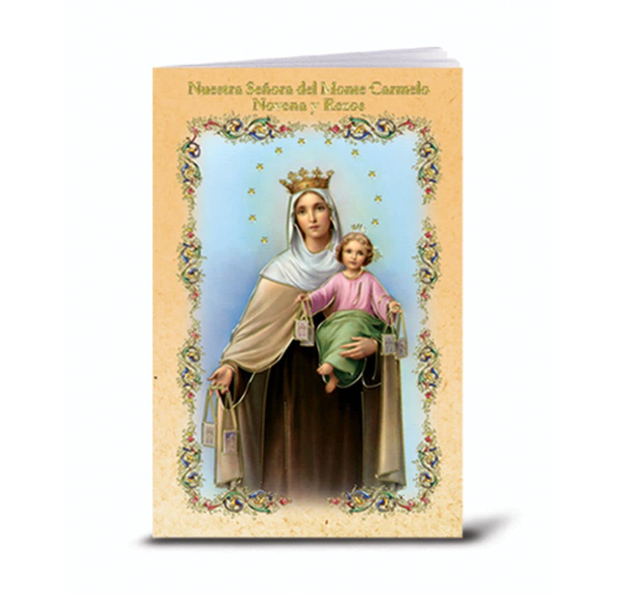 Nuestra Senora del Monte Carmelo, Novena e Rezos, 10-pack, # 55461