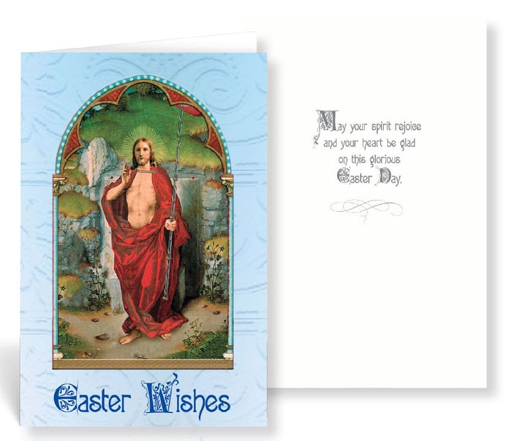 The Rsurrection of Jesus Easter Greeting Cards, 10-Count Value Pack # 3298