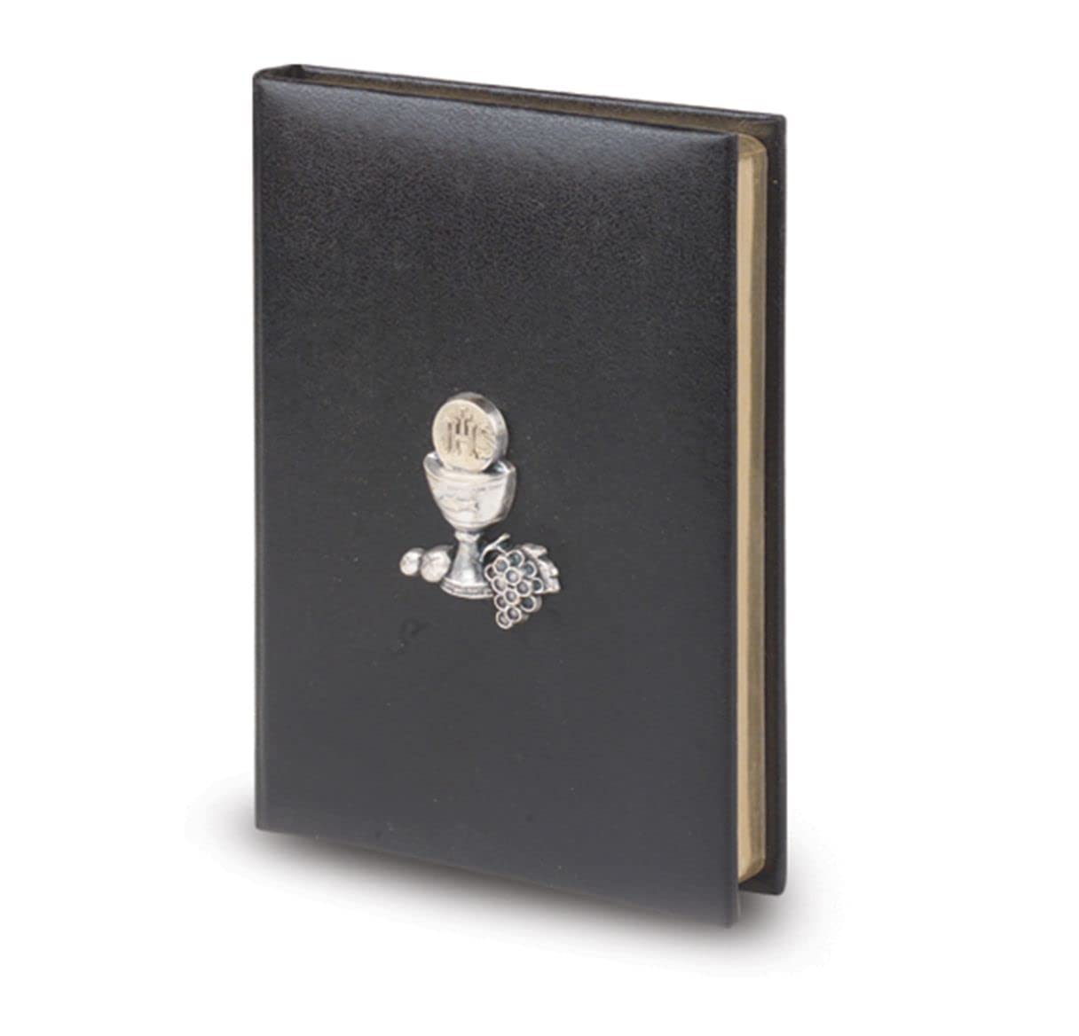 Black Padded Leatherette "BLESSED TRINITY" MISSAL, # 6379