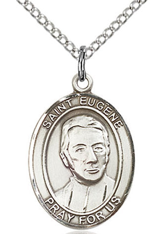 St. Eugene de Mazenod Medal in Fine Pewter, 3/4" tall, Your Choice of Chain # 17029