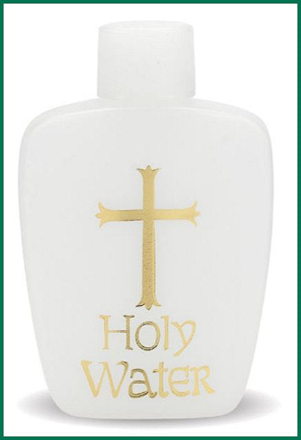 Holy Water Bottle - 2 oz., 10-Pack, # 2014