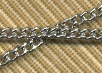30" Long Endless Sterling Silver Chain, 2.5mm wide, # 2353